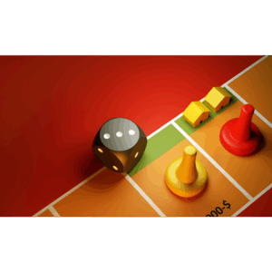 generic board game image, red game board with red and yellow player pieces