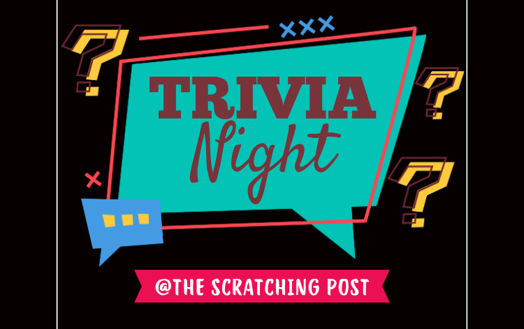 Trivia Night @The Scratching Post Champaign, IL Cat & Board Game Cafe